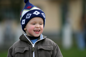 boy with hat photo